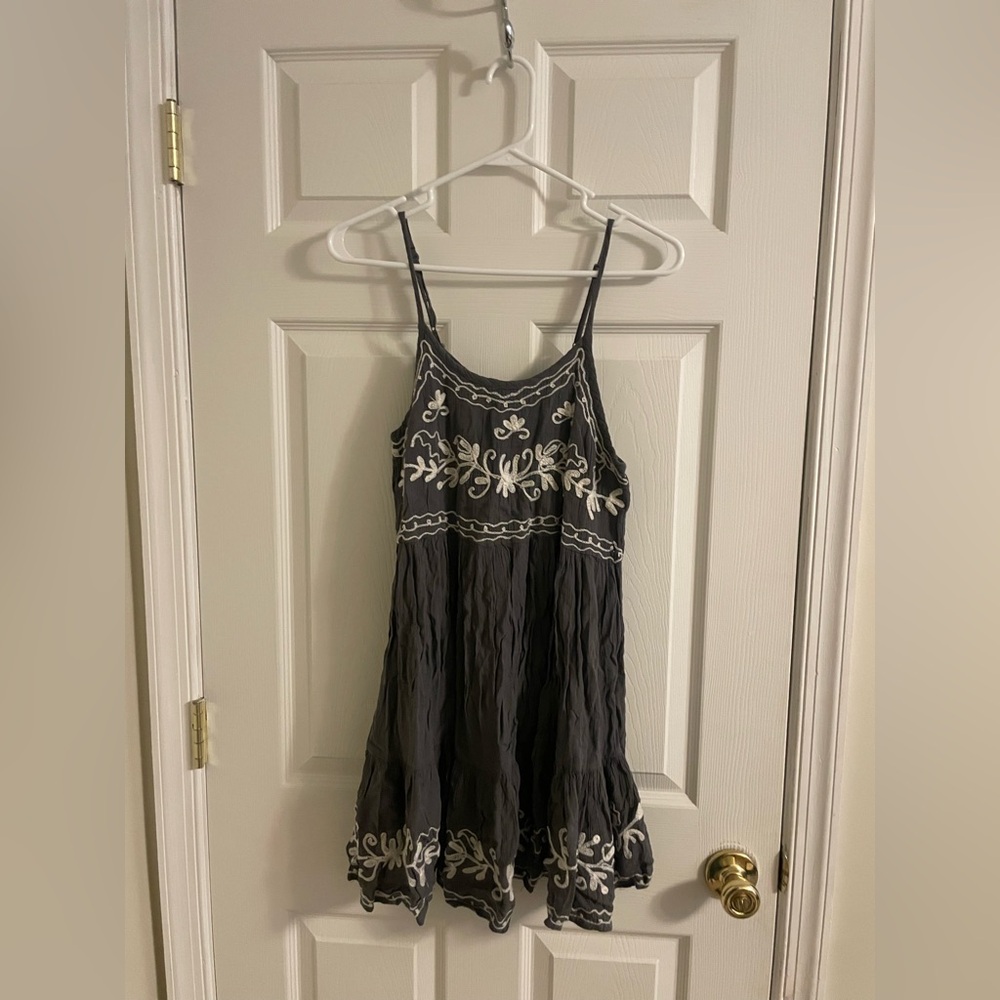 Grey Mini Dress
